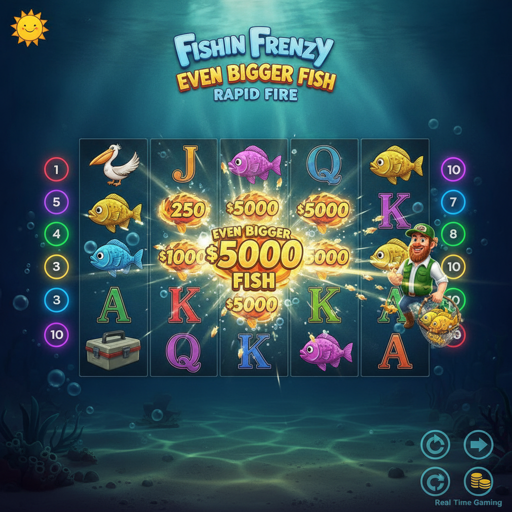 Fishin' Frenzy Even Bigger Fish Rapid Fire