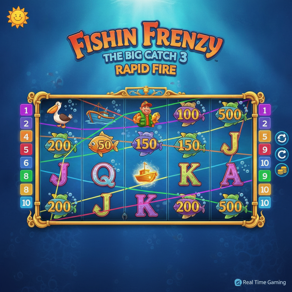 Fishin' Frenzy The Big Catch 3 Rapid Fire