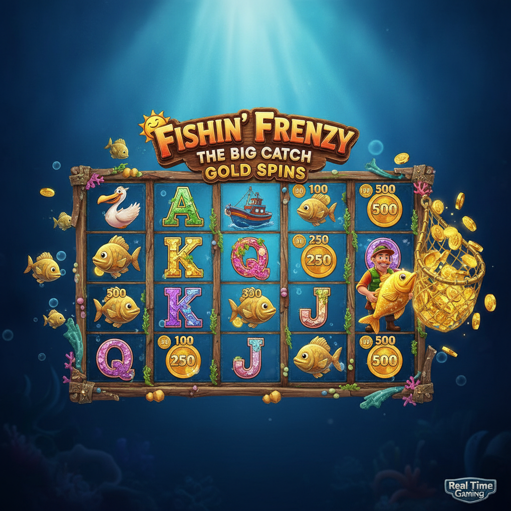 Fishin' Frenzy The Big Catch Gold Spins