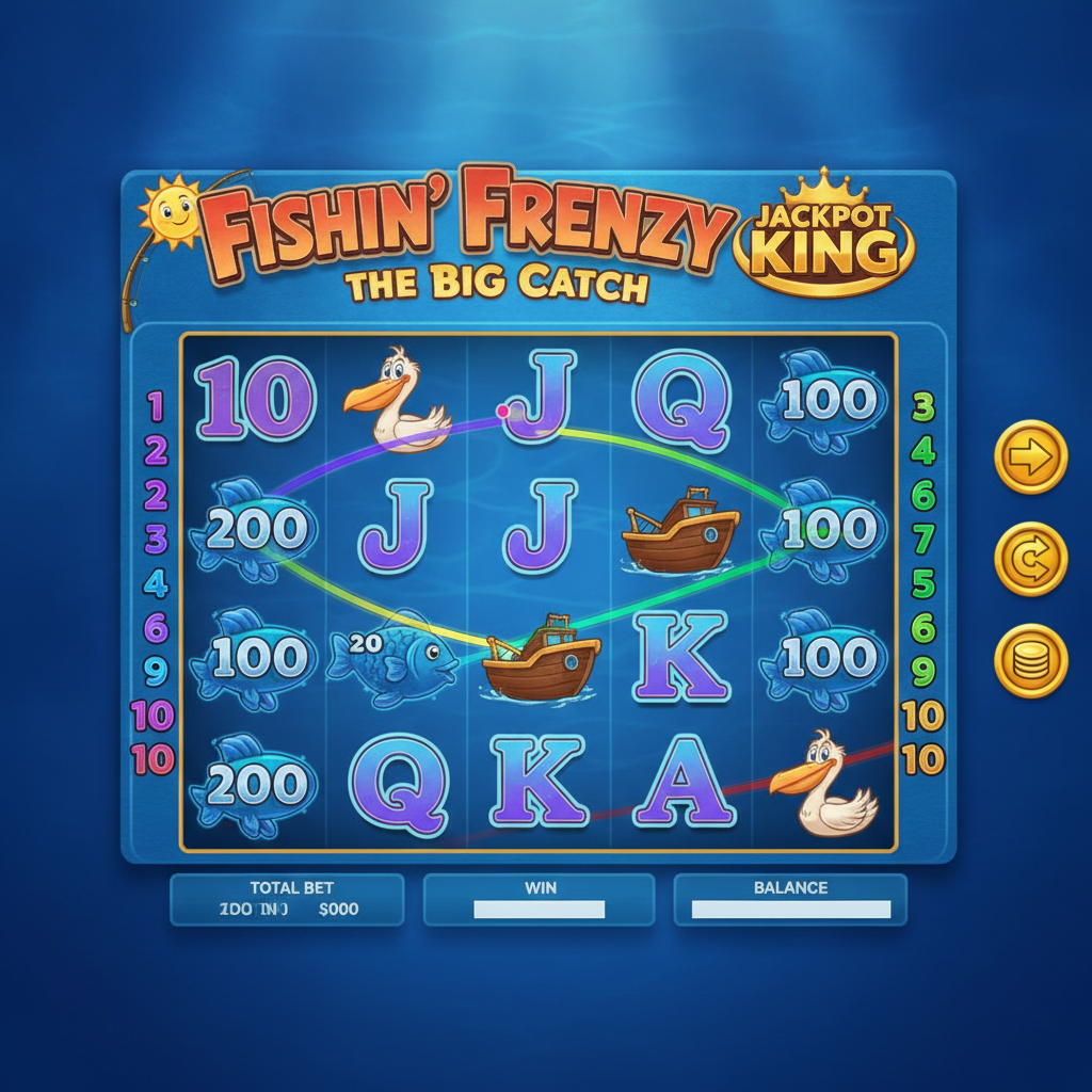 Fishin' Frenzy The Big Catch Jackpot King