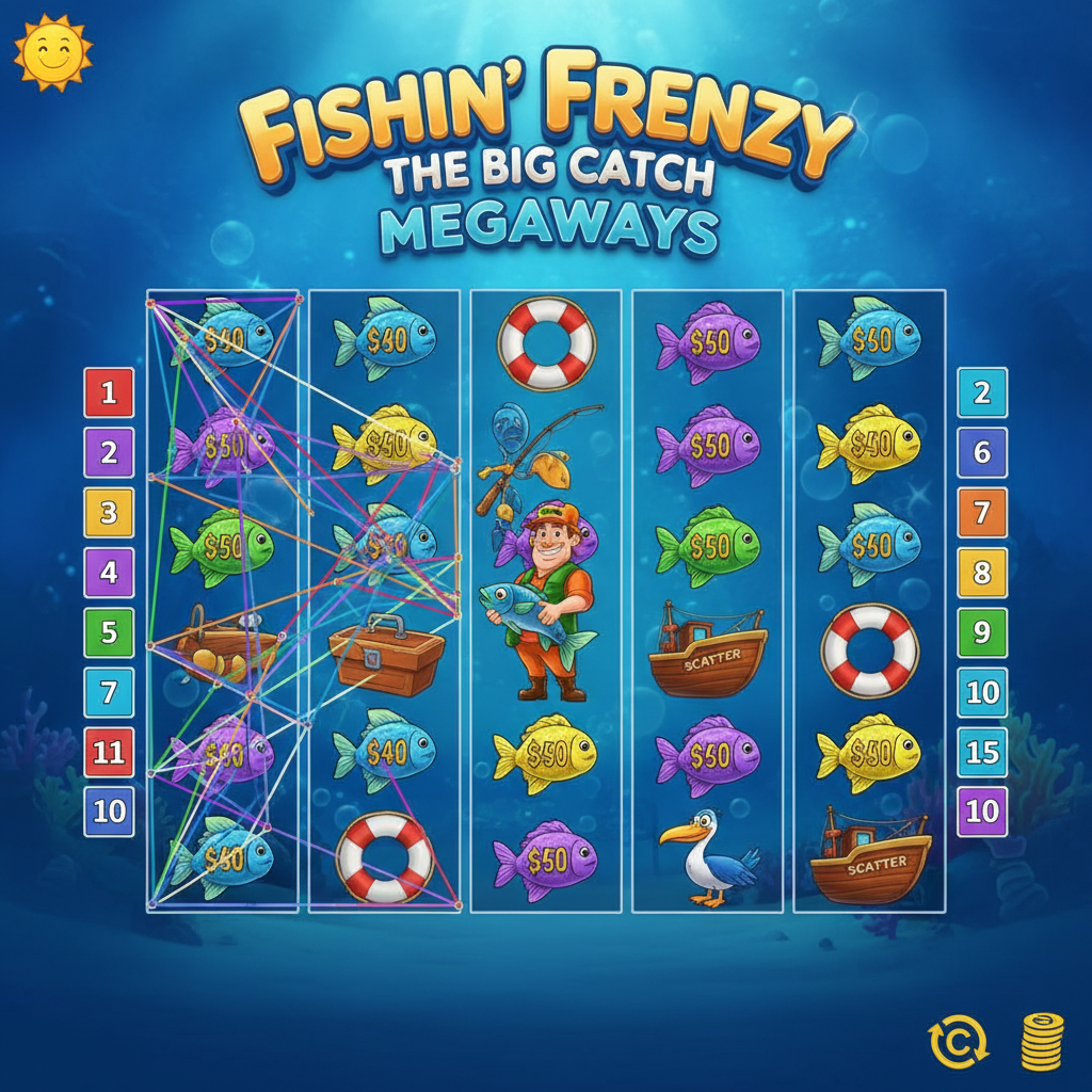 Fishin' Frenzy The Big Catch Megaways