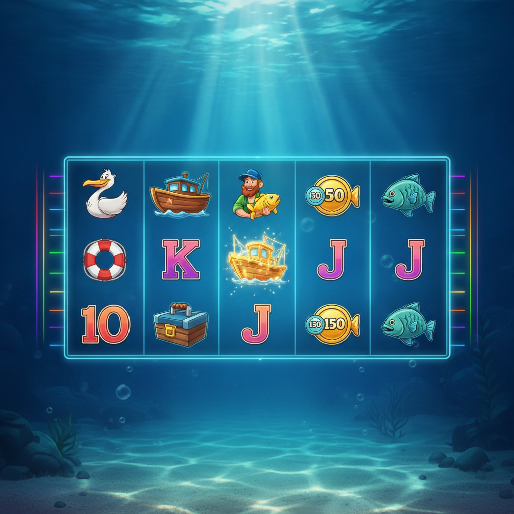 Fishin' Frenzy Win Stepper Rapid Fire